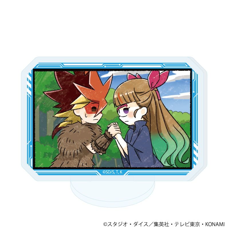 アクリルぷちスタンド「遊☆戯☆王ゴーラッシュ！！」05/ブラインド(9種)(グラフアートイラスト)