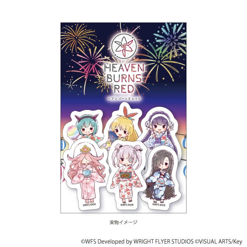 ヘブンバーンズレッド　A3クリアポスター額付き　第30G部隊 ヘブンバーンズレッド 複製原画【シリアルナンバー入り】（第30G