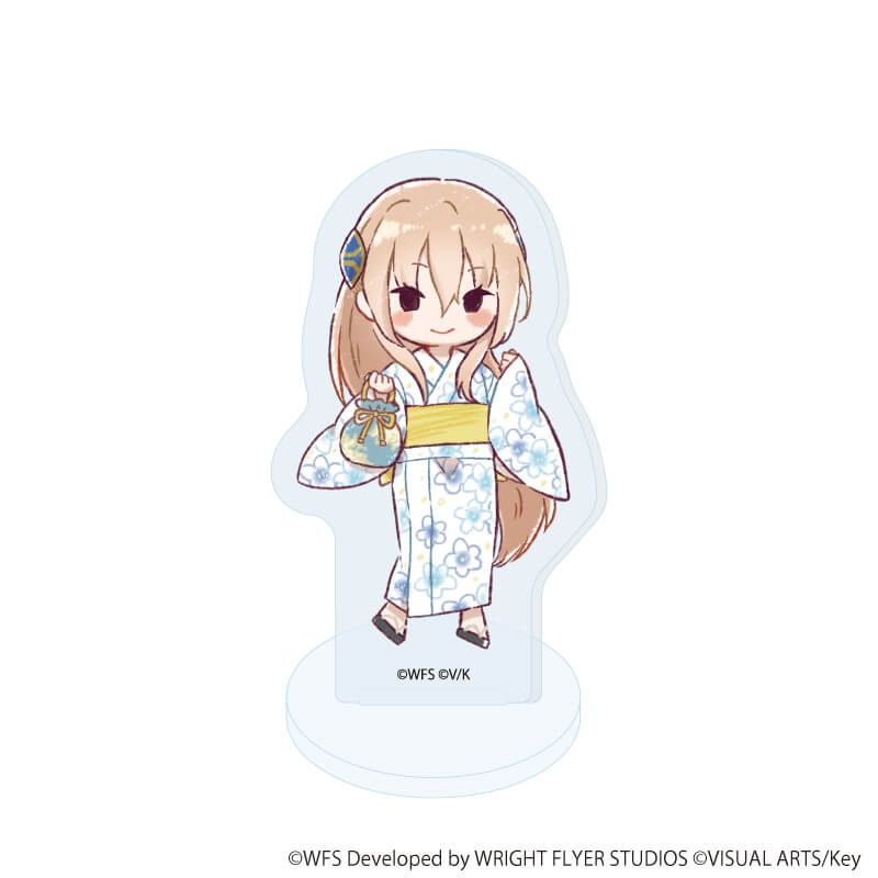 アクリルぷちスタンド「ヘブンバーンズレッド」26/浴衣ver. 第30G部隊 ブラインド(6種)(グラフアートイラスト)