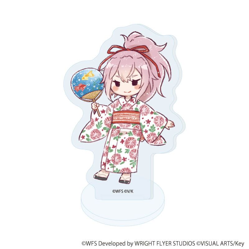 アクリルぷちスタンド「ヘブンバーンズレッド」26/浴衣ver. 第30G部隊 ブラインド(6種)(グラフアートイラスト)