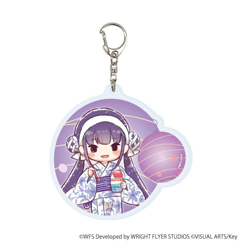 アクリルキーホルダー「ヘブンバーンズレッド」16/浴衣ver. 第31C部隊 ブラインド(6種)(グラフアートイラスト)