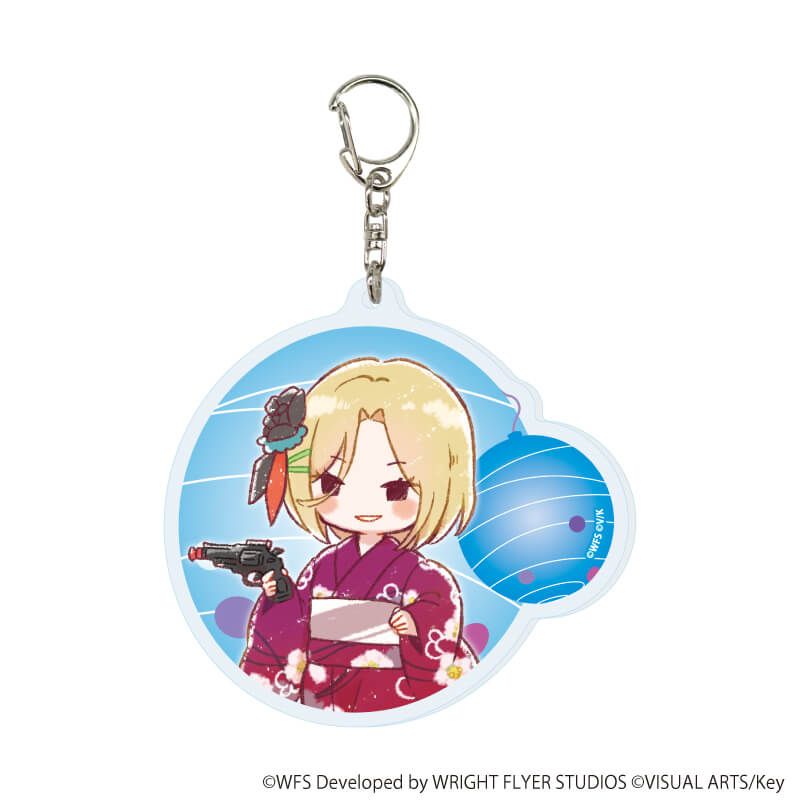 アクリルキーホルダー「ヘブンバーンズレッド」15/浴衣ver. 第31B部隊 ブラインド(6種)(グラフアートイラスト)