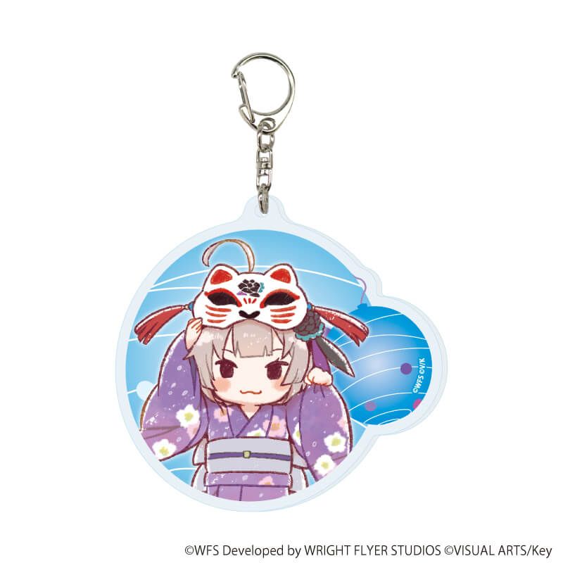 アクリルキーホルダー「ヘブンバーンズレッド」15/浴衣ver. 第31B部隊 ブラインド(6種)(グラフアートイラスト)