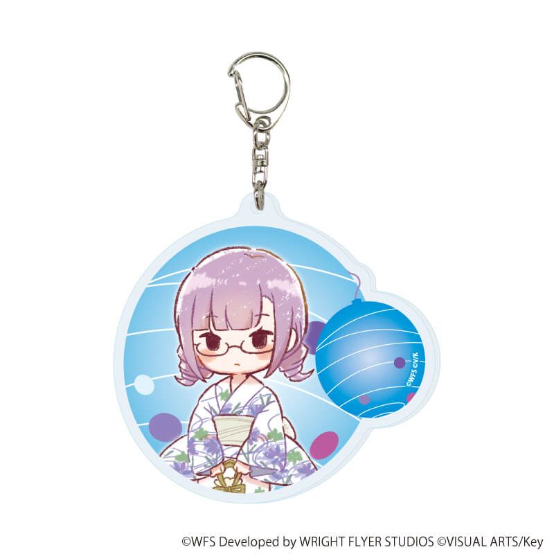 アクリルキーホルダー「ヘブンバーンズレッド」15/浴衣ver. 第31B部隊 ブラインド(6種)(グラフアートイラスト)