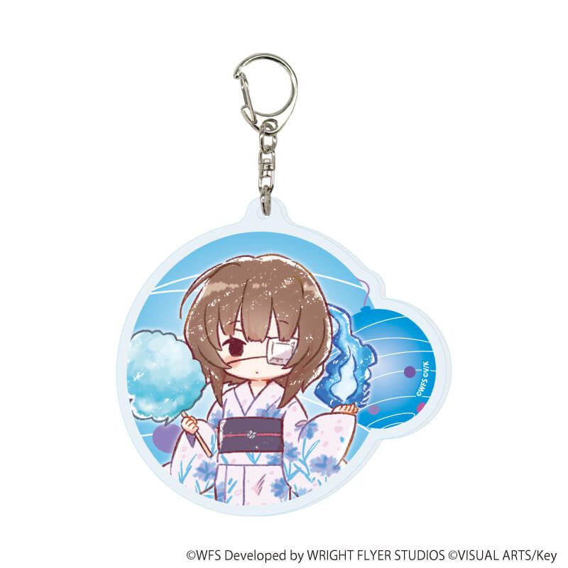 アクリルキーホルダー「ヘブンバーンズレッド」15/浴衣ver. 第31B部隊 ブラインド(6種)(グラフアートイラスト)