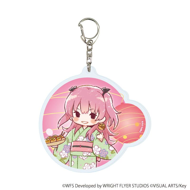 アクリルキーホルダー「ヘブンバーンズレッド」14/浴衣ver. 第31A部隊 ブラインド(6種)(グラフアートイラスト)