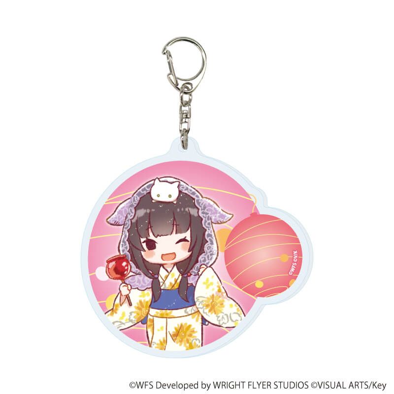 アクリルキーホルダー「ヘブンバーンズレッド」14/浴衣ver. 第31A部隊 ブラインド(6種)(グラフアートイラスト)