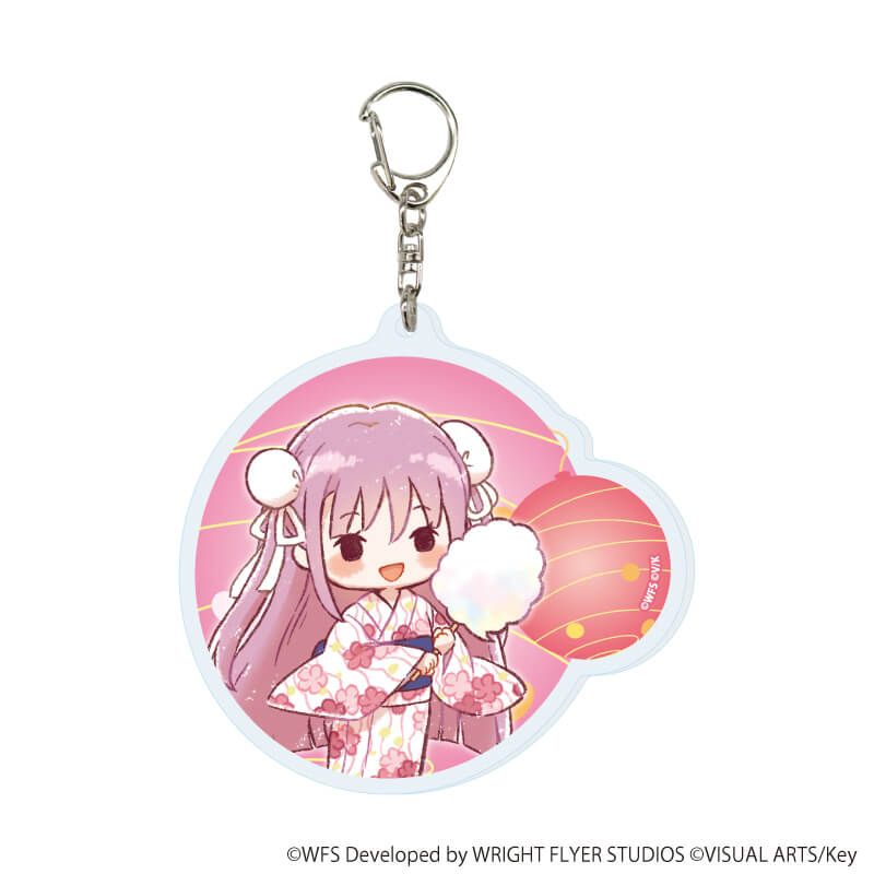 アクリルキーホルダー「ヘブンバーンズレッド」14/浴衣ver. 第31A部隊 ブラインド(6種)(グラフアートイラスト)