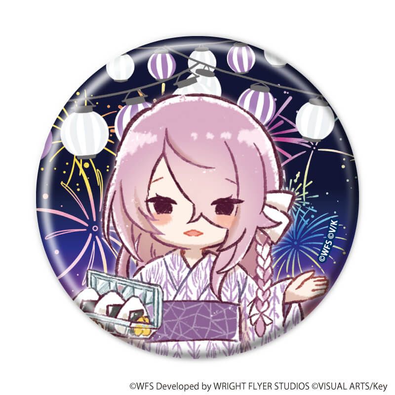 缶バッジ「ヘブンバーンズレッド」25/浴衣ver. 第30G部隊 ブラインド(6種)(グラフアートイラスト)