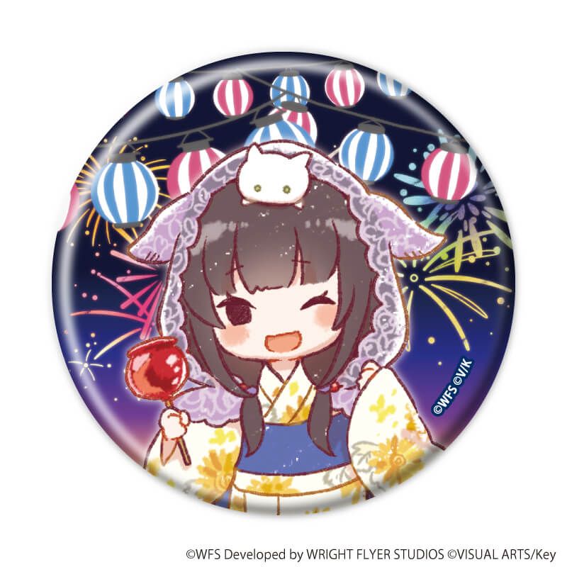 缶バッジ「ヘブンバーンズレッド」22/浴衣ver. 第31A部隊 ブラインド(6種)(グラフアートイラスト)