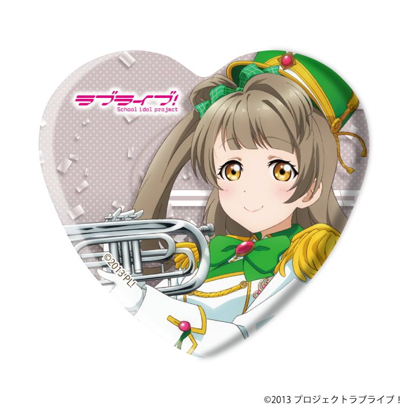 ハート型缶バッジ「ラブライブ！」01/パレードver. コンプリートセット(全9種)(描き下ろしイラスト)