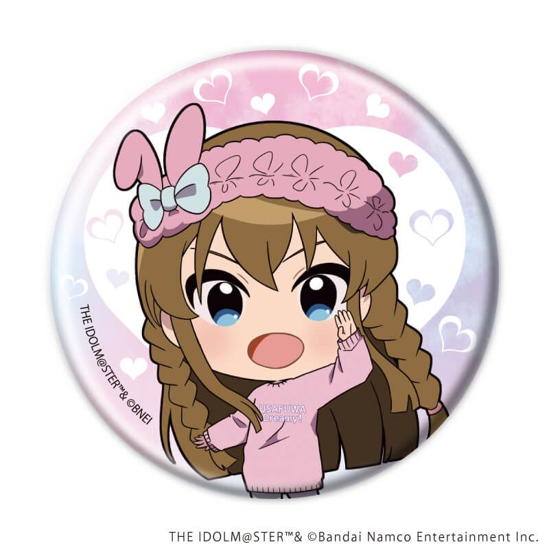 缶バッジ「アイドルマスター ミリオンライブ！」13/うさふわ Dreamy！ver.コンプリートBOX(全10種)(ミニキャライラスト)