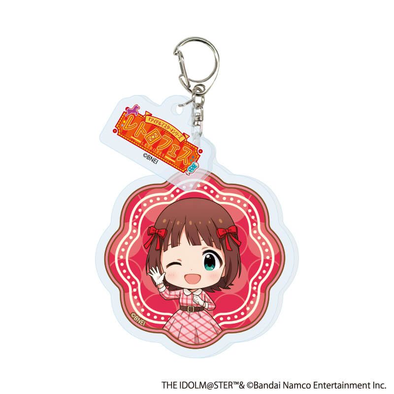 パーツ付きアクリルキーホルダー「『アイドルマスター』シリーズ×西武園ゆうえんち レトロフェス」01/アイドルマスター トレーディング(5種)