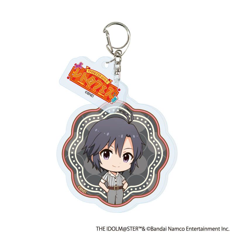 パーツ付きアクリルキーホルダー「『アイドルマスター』シリーズ×西武園ゆうえんち レトロフェス」01/アイドルマスター トレーディング(5種)