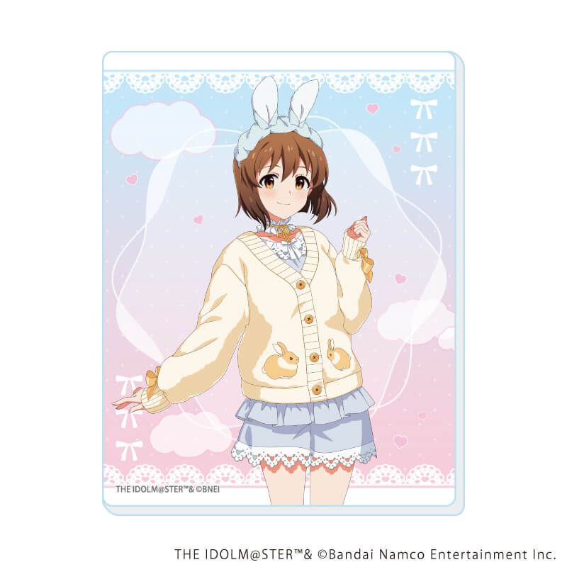 アクリルカード「アイドルマスター ミリオンライブ！」05/うさふわ Dreamy！ver.トレーディング(6種)(描き下ろしイラスト)