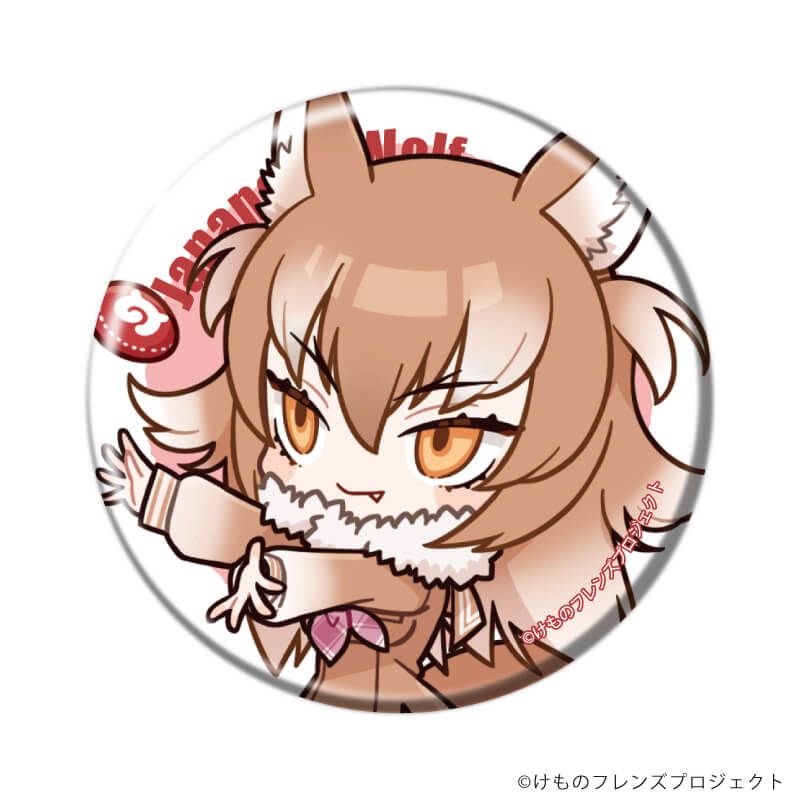 缶バッジ「けものフレンズ」16/ブラインド(5種)(POP Artイラスト)