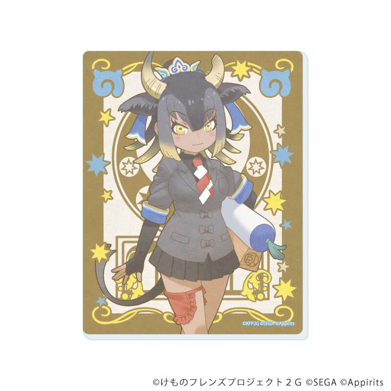 アクリルカード「けものフレンズ3」02/ブラインド(5種)(ANTRAITEイラスト)