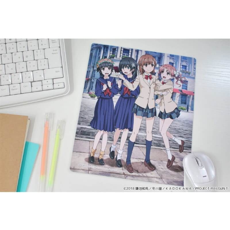 とある科学の超電磁砲T マウスパッド【A】｜アニメ・キャラクター