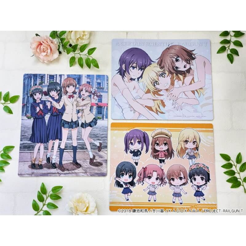 ガラスマウスパッド　とある科学の超電磁砲　御坂美琴 Amazon.co.jp: とある科学の超電磁砲 大判マウスパッド 御坂美琴