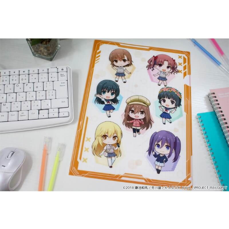 とある科学の超電磁砲T ぷちちょこクリアファイル