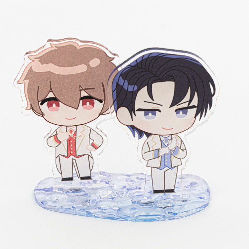 ぷく波なかよし台座04/水面(パープル)【推し活】