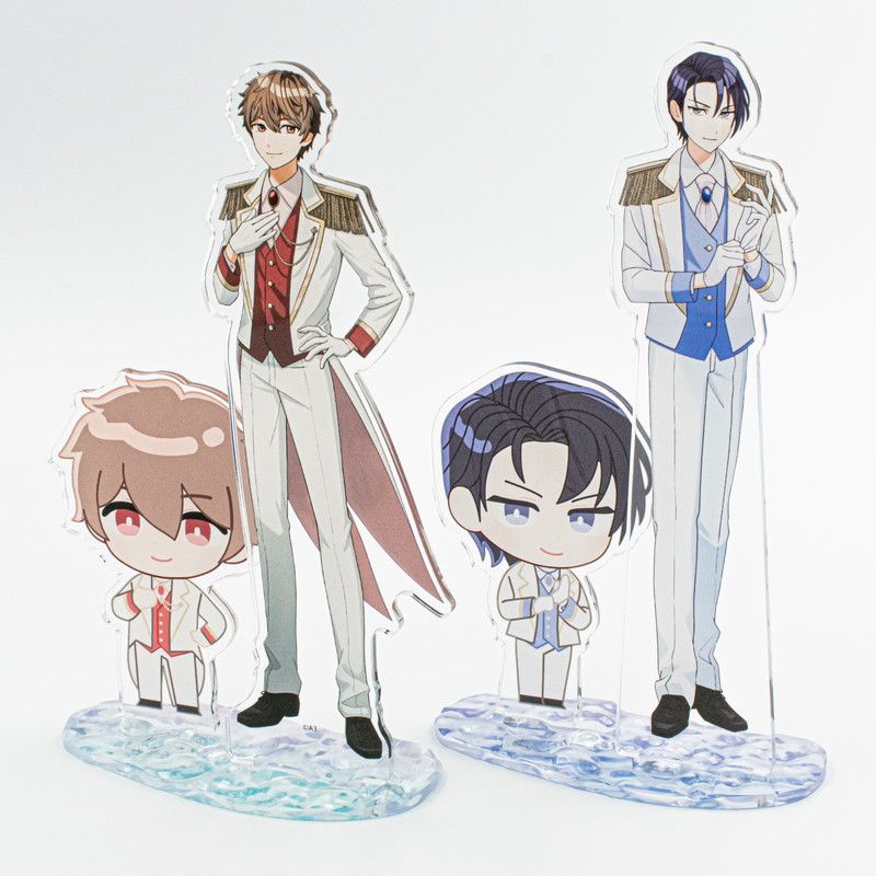 ぷく波なかよし台座04/水面(パープル)【推し活】