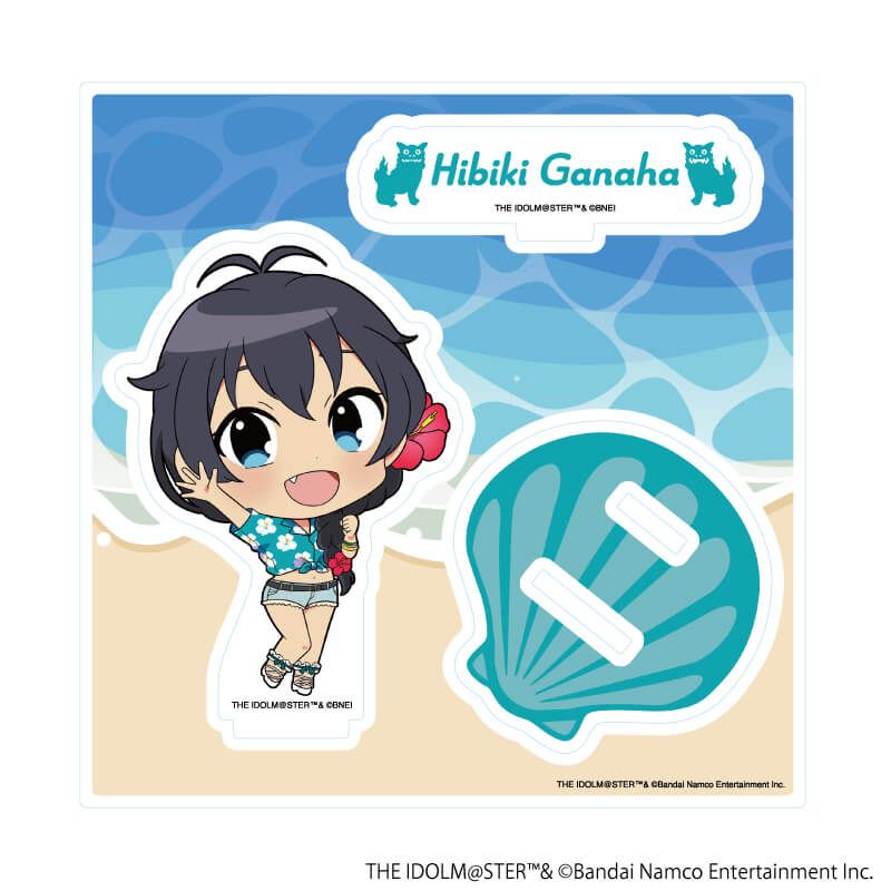 アクリルスタンドプレート「アイドルマスター ミリオンライブ！」15/我那覇 響 はいさい！ver.(ミニキャライラスト)