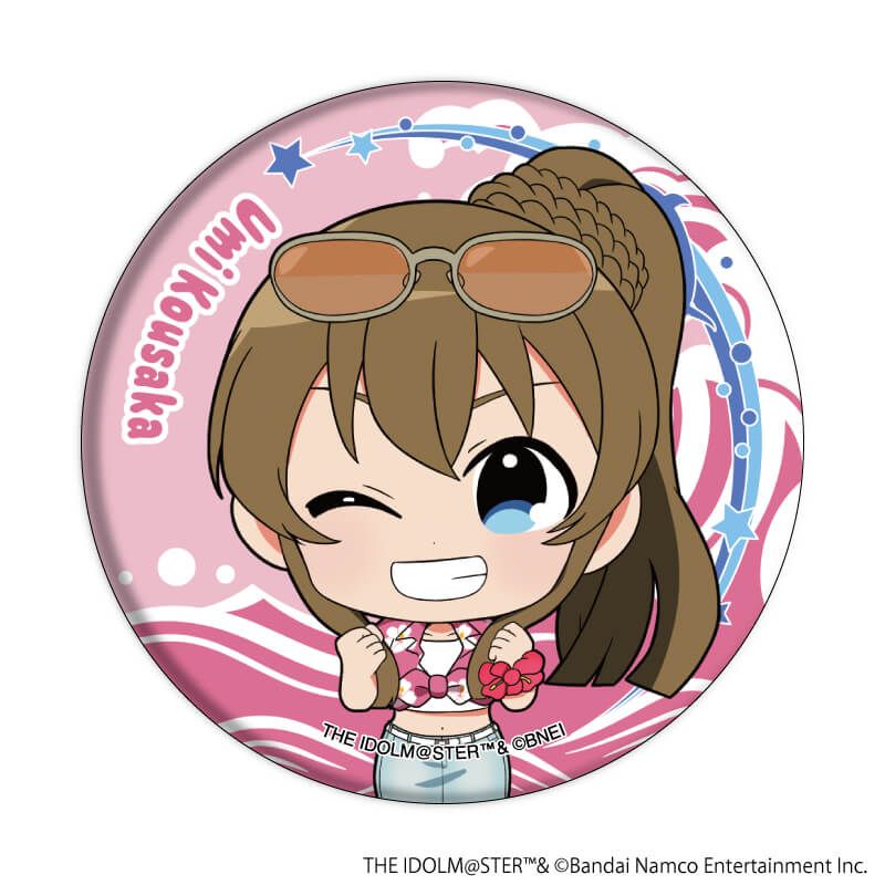 缶バッジ「アイドルマスター ミリオンライブ！」11/はいさい！ver. トレーディング(10種)(ミニキャライラスト)