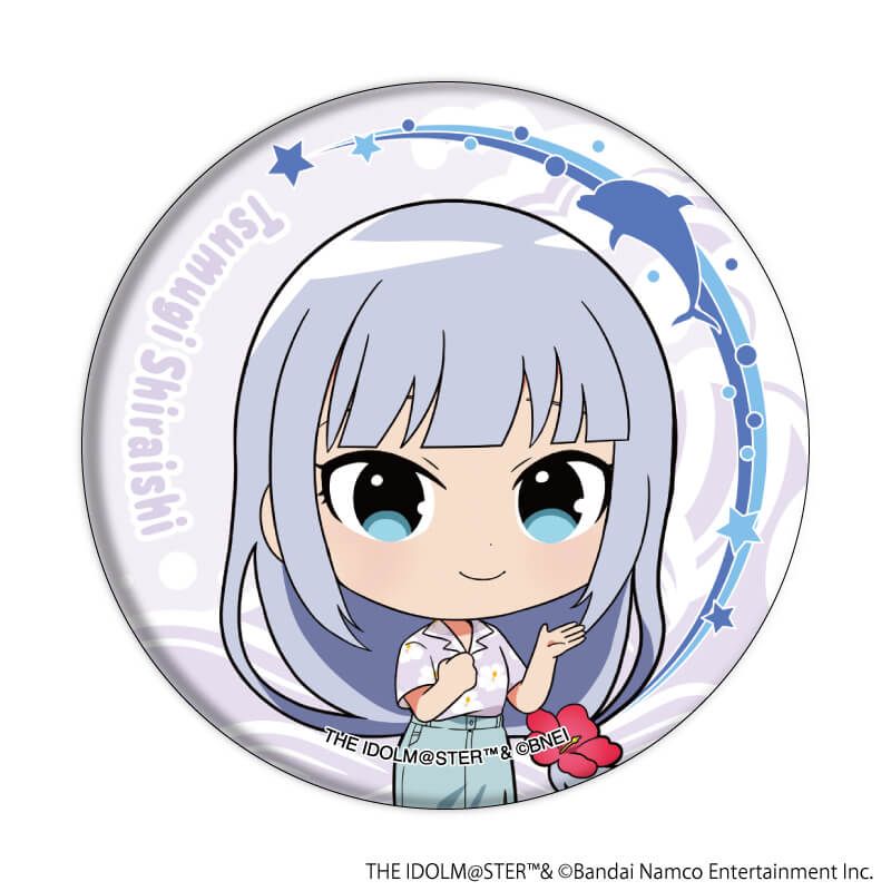 缶バッジ「アイドルマスター ミリオンライブ！」11/はいさい！ver. トレーディング(10種)(ミニキャライラスト)