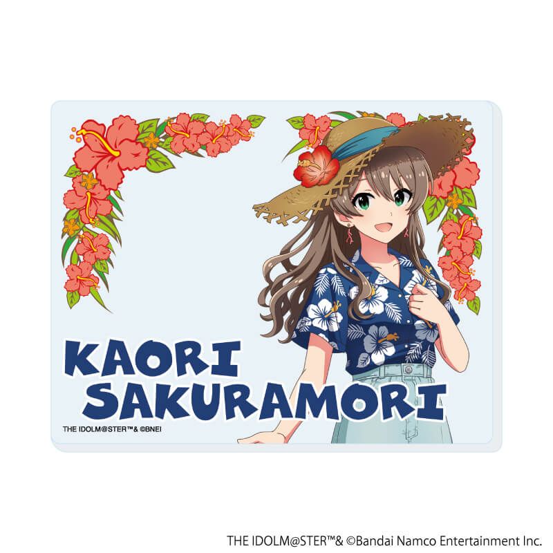 アクリルカード「アイドルマスター ミリオンライブ！」04/はいさい！ver. トレーディング(6種)(描き下ろしイラスト)