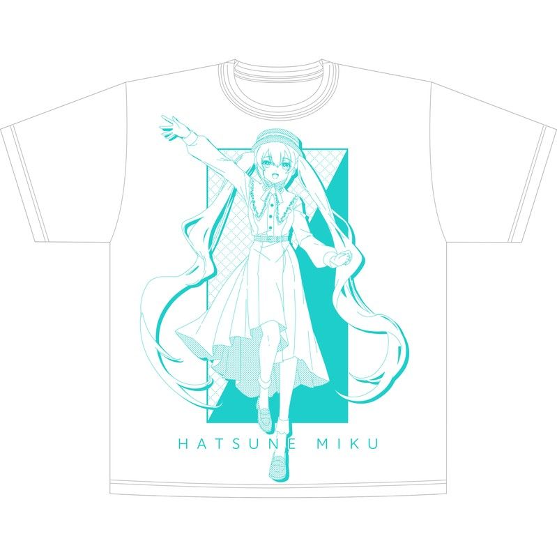 初音ミクシリーズ オーバーサイズTシャツ レジャフェス