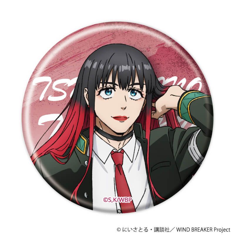 缶バッジ「TVアニメ『WIND BREAKER』」03/ブラインド(6種)(公式イラスト)
