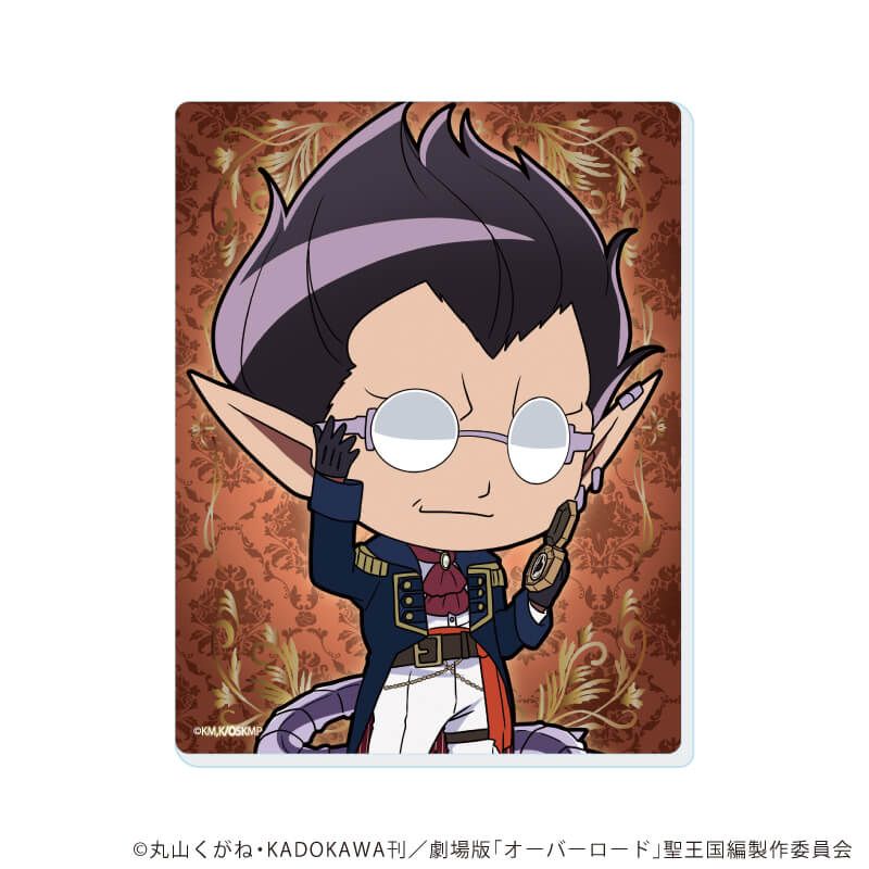 アクリルカード「オーバーロード」01/トレジャーver.ブラインド(9種)(描き下ろし&描き起こしイラスト)