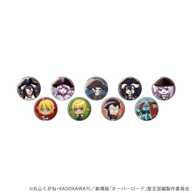 缶バッジ「オーバーロード」14/トレジャーver.ブラインド(9種)(描き下ろし&描き起こしイラスト)