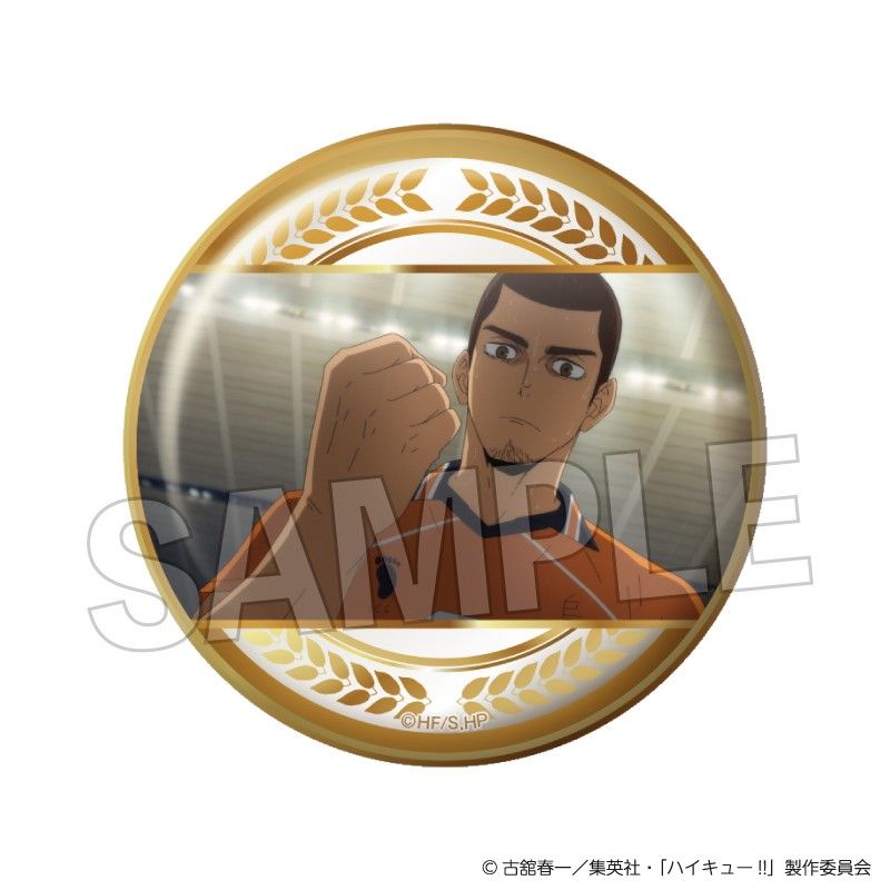 ハイキュー!! 場面写 ギラギラ缶バッジ Vol.3 28