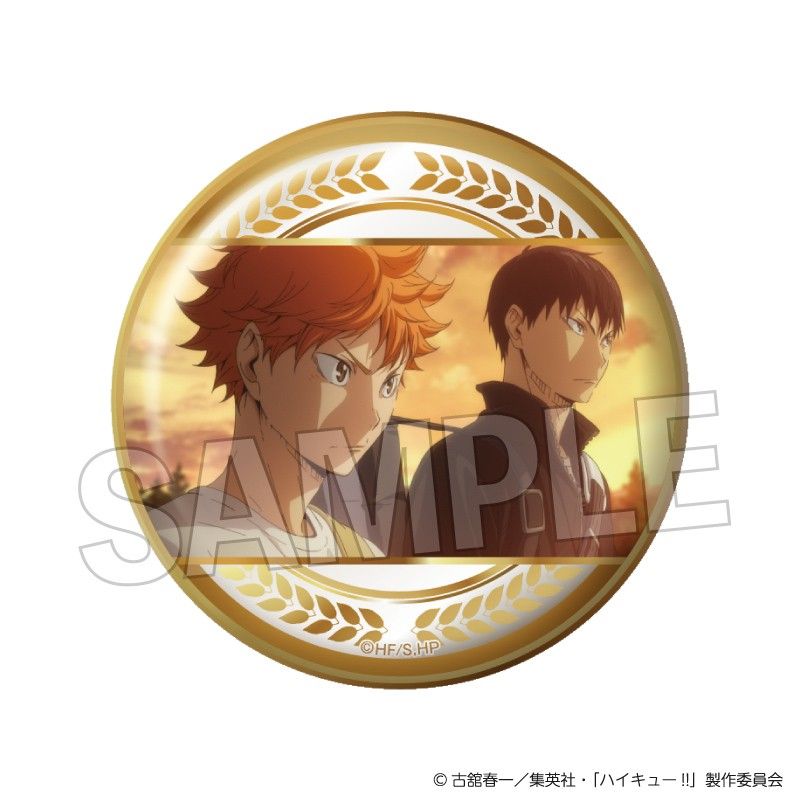 ハイキュー!! 場面写 ギラギラ缶バッジ Vol.3 4