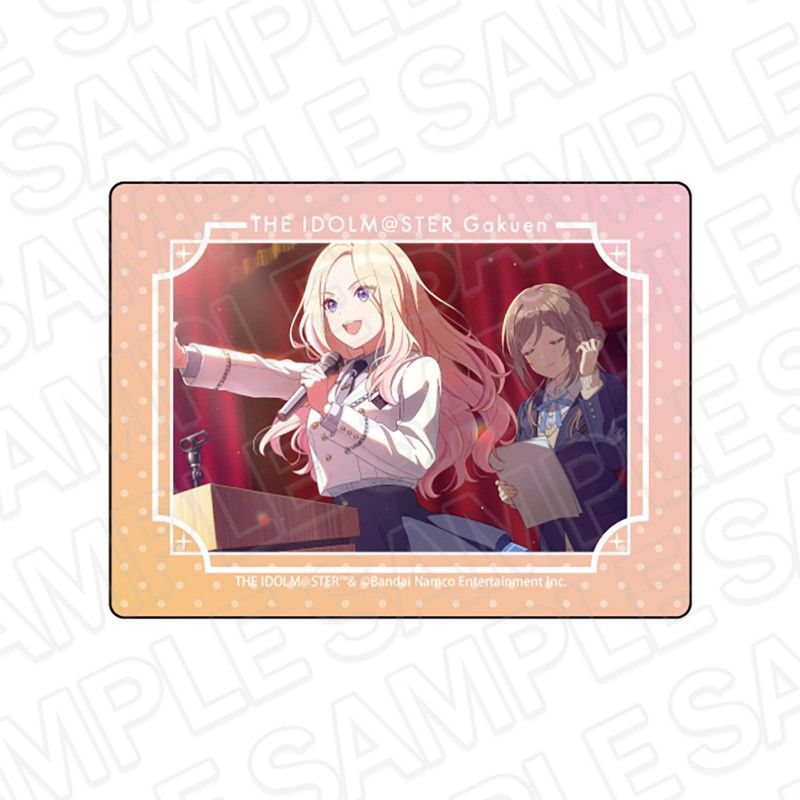 学園アイドルマスター アクリルブロック 会長、準備は万端です