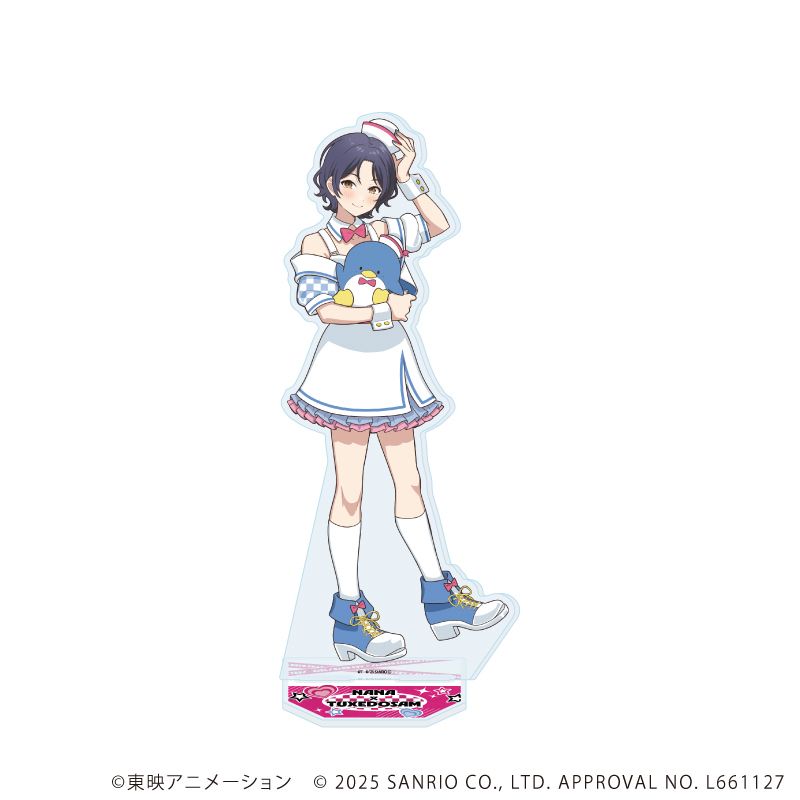 BIGアクリルスタンド「ガールズバンドクライ×サンリオキャラクターズ」07/ナナ×タキシードサム(コラボイラスト)