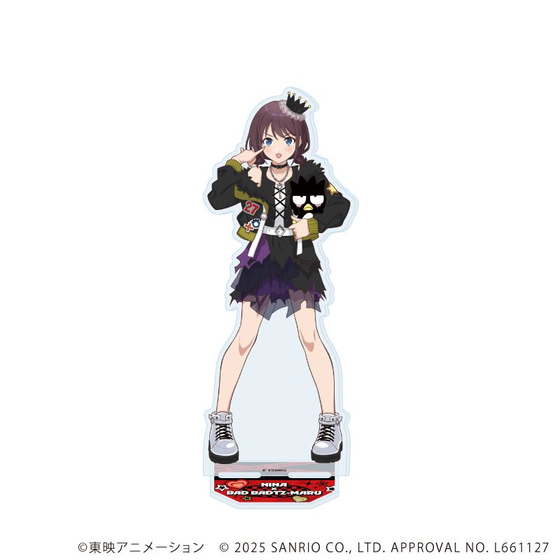 アクリルスタンドガールズバンドクライ×サンリオキャラクターズ河原木桃香3点セット BIGアクリルスタンド「ガールズバンドクライ×サンリオ