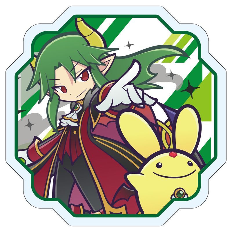 ぷよぷよ アクリルクリップ 闇の貴公子サタン&カーバンクル