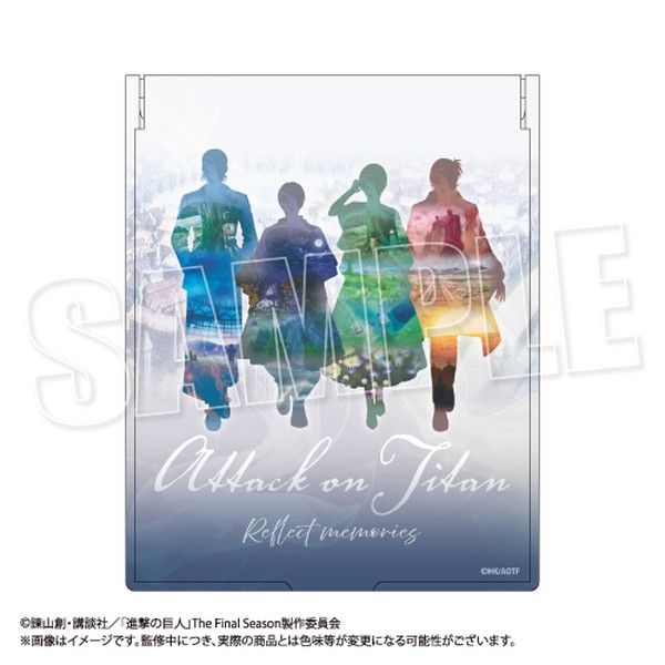 進撃の巨人 スクエアミラー Reflect Memories Ver.