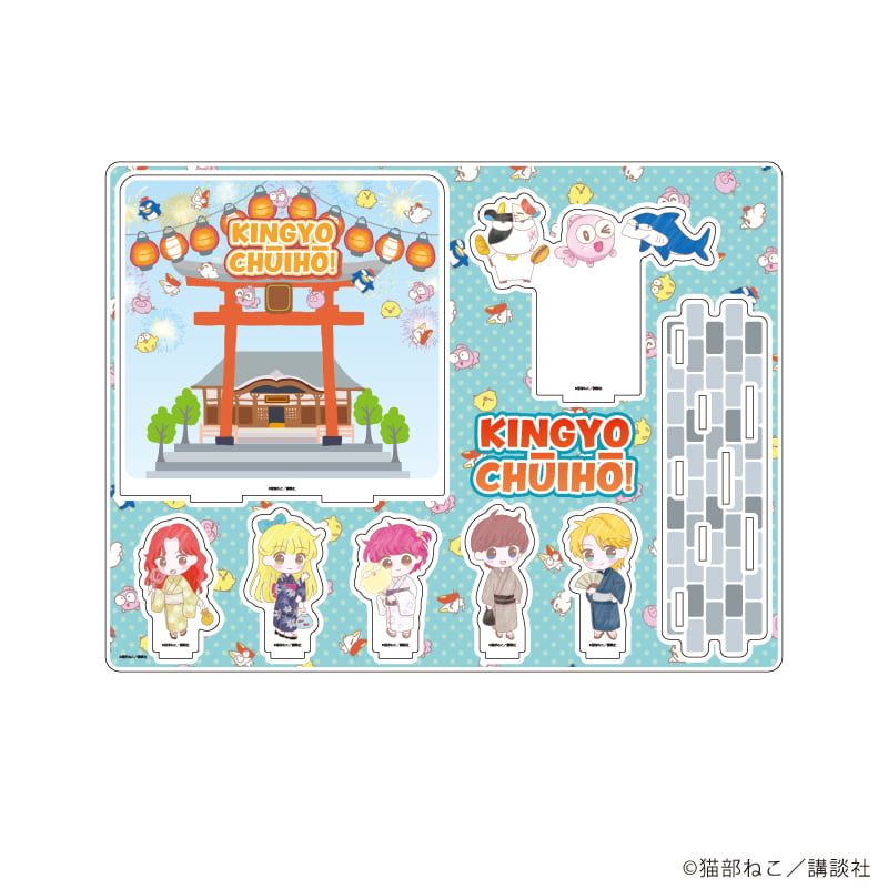 アクリルジオラマ「きんぎょ注意報！」02/B(グラフアートイラスト)