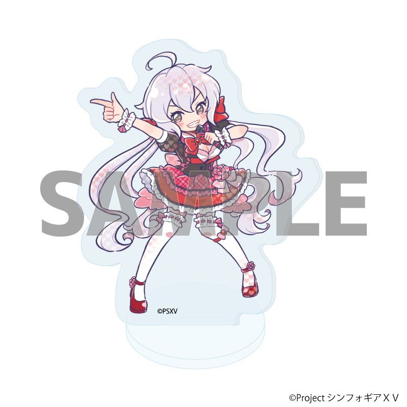 アクリルぷちスタンド「戦姫絶唱シンフォギアＸＶ」15/コンプリートBOX(全8種)(グラフアートイラスト)