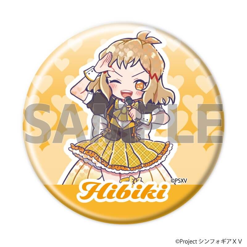 缶バッジ「戦姫絶唱シンフォギアＸＶ」25/コンプリートBOX(全8種)(グラフアートイラスト)