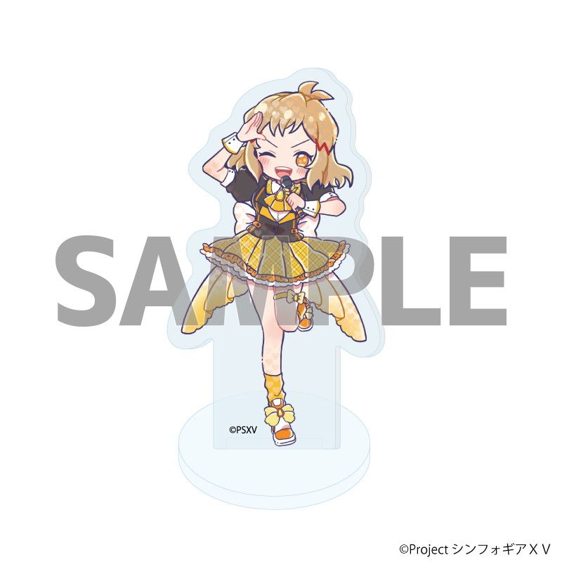 アクリルぷちスタンド「戦姫絶唱シンフォギアＸＶ」15/ブラインド(8種)(グラフアートイラスト)