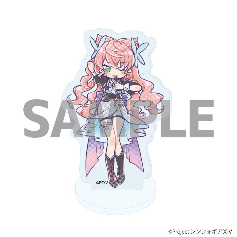 アクリルぷちスタンド「戦姫絶唱シンフォギアＸＶ」15/ブラインド(8種)(グラフアートイラスト)