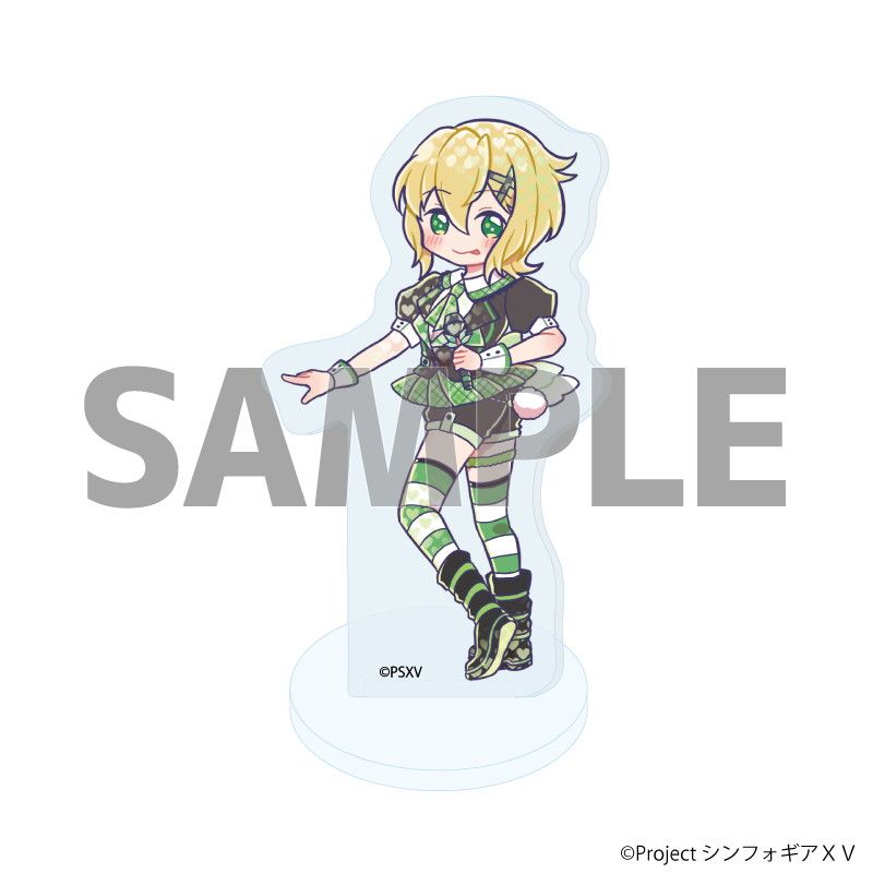 アクリルぷちスタンド「戦姫絶唱シンフォギアＸＶ」15/ブラインド(8種)(グラフアートイラスト)