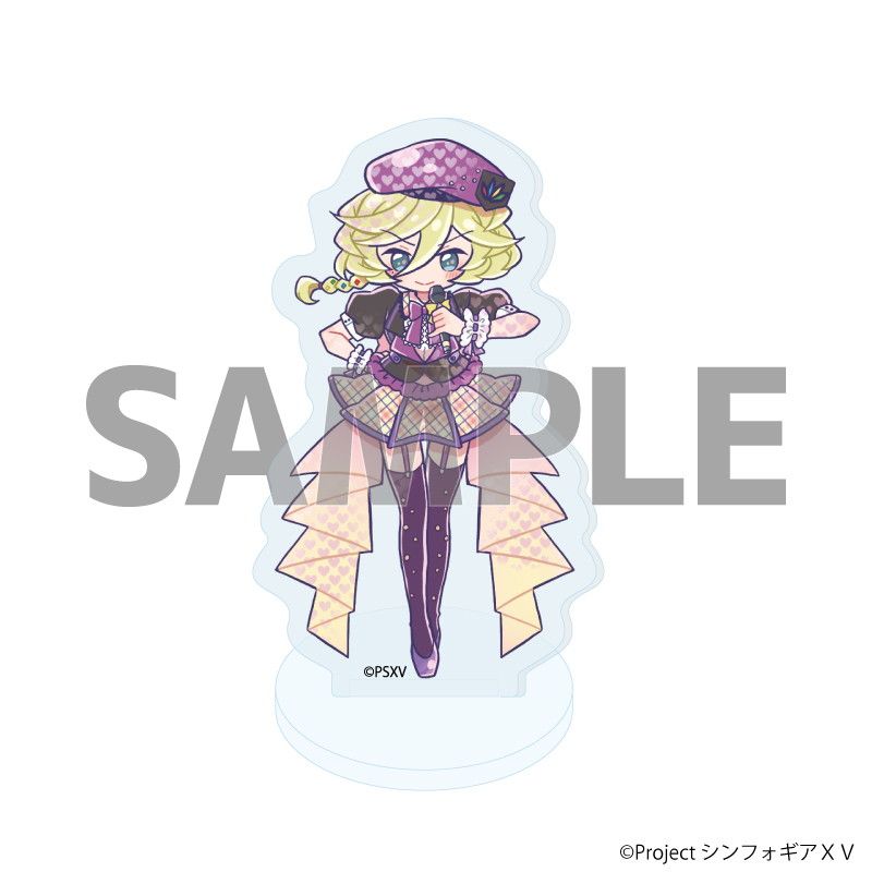 アクリルぷちスタンド「戦姫絶唱シンフォギアＸＶ」15/ブラインド(8種)(グラフアートイラスト)