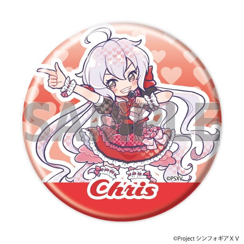 缶バッジ「戦姫絶唱シンフォギアＸＶ」25/ブラインド(8種)(グラフアートイラスト)