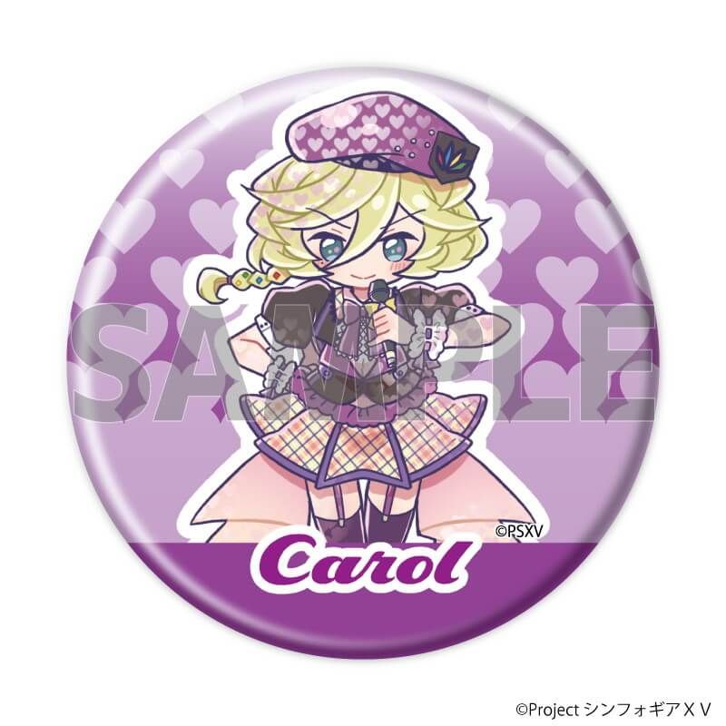 缶バッジ「戦姫絶唱シンフォギアＸＶ」25/ブラインド(8種)(グラフアートイラスト)